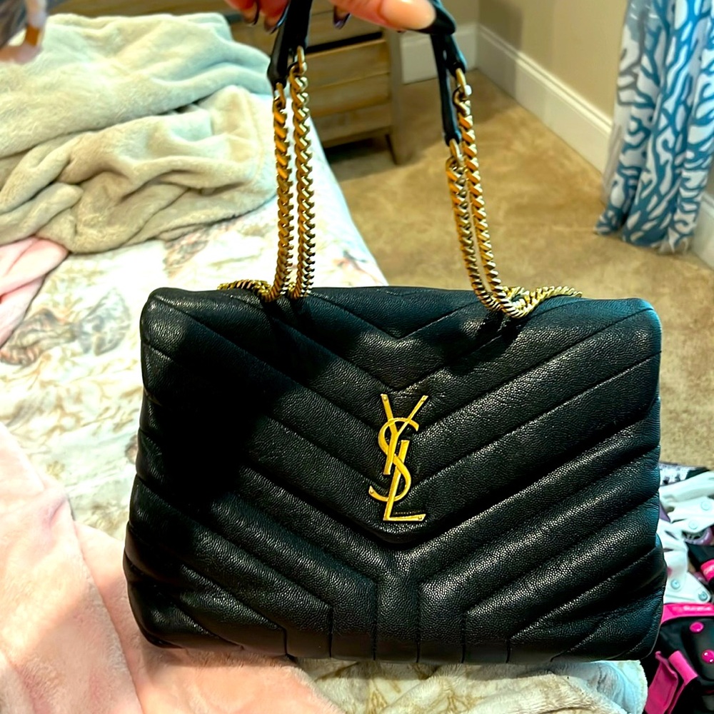 Black and gold YSL
